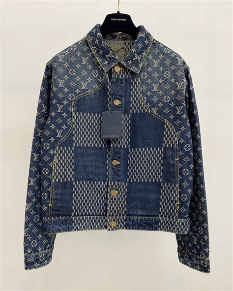 louis vuitton blue jean jacket.